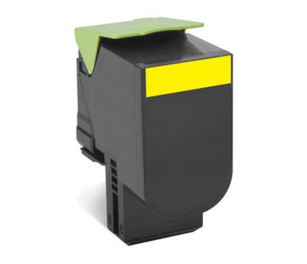 Toner LEXMARK 802SY 2k yellow CX310/410/510 80C2SY0 - 174271 - zdjęcie
